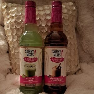 Jordan Skinny Mixes Pistachio Latte and Brown Sugar Cinnamon Set